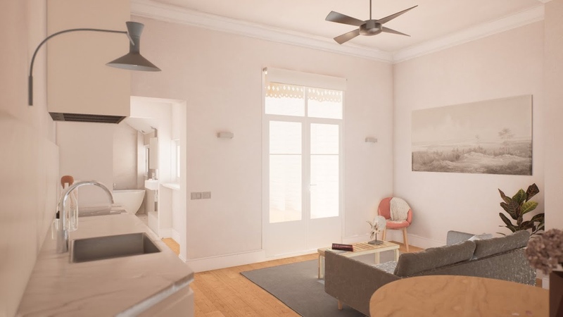 Virtual Walkthrough Potts Point, Australia, Blender Unreal Engine