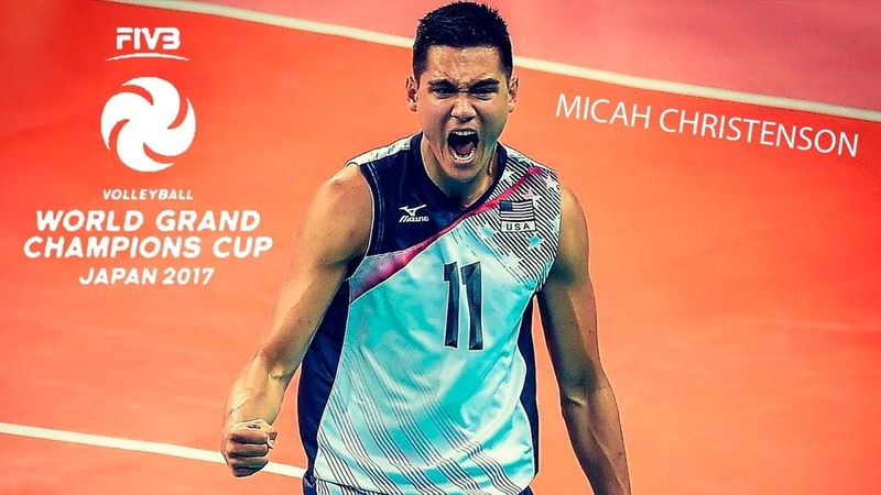 Micah Christenson Best Volleyball Setter, Champions Cup