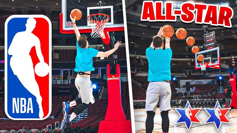 HOOPING AT OFFICIAL 2020 NBA ALL STAR WEEKEND