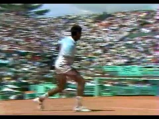 Mats Wilander vs Yannick Noah QF Roland Garros 84