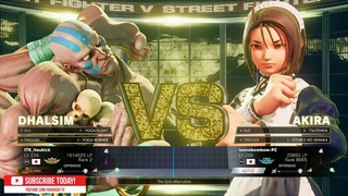“Best Bout Replays“ SFV CE - ITK_itsukick vs isonobombom-PC