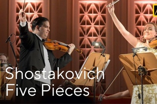 SHOSTAKOVICH: 5 Pieces For 2 Violins - Antal Zalai & Marianna Vasileva, violin - classical music