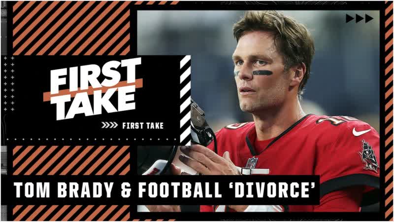 First Take talks about the Tom Brady and football