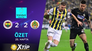 Merkur-Sports | Fenerbahçe (2-2) C. Alanyaspor - Highlights/Özet | Trendyol Süper Lig - 2023/24