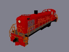 MVR (Milton Valley Railroad) Alco RS-3 #403