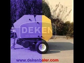 CHINA Making more small bales with the baler machine