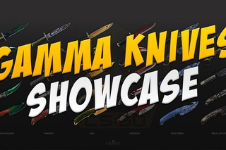 CS:GO - Gamma Knife Showcase (All New Gamma Knives Overview)
