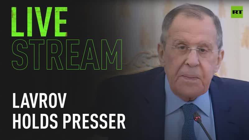 Lavrov speaks to foreign media in