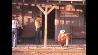 Rawhide Western Town 1975 archive footage