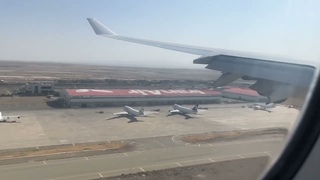 Mahan Air, Airbus a340-600 from Moscow (Vnukovo) to Tehran .   Перелет из Москвы в Тегеран
