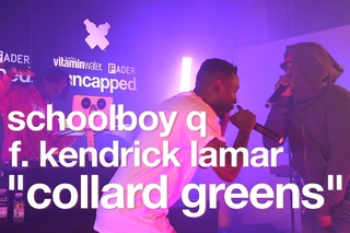 live performance: Schoolboy Q #uncapped - vitaminwater & The FADER