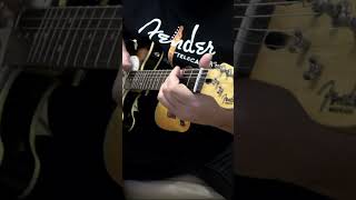 Fender Telecaster #shorts Strings 9-42 DAddario USA Pure sound Chords Чистый звук Аккорды