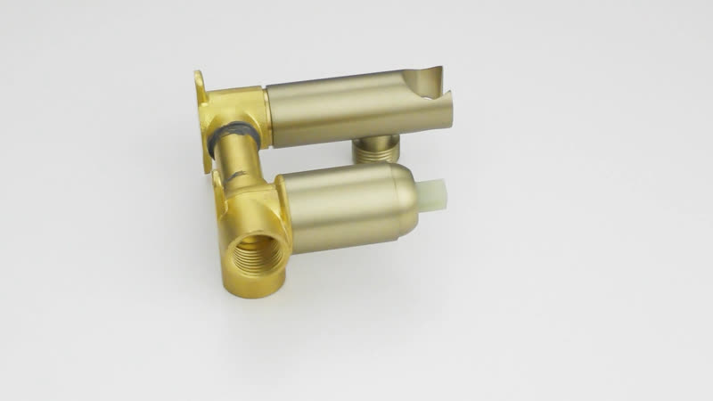 Tecmolog Rostfreier Stahl Bidet Handbrause Set Unterputz Dusch WC Kaltes und Heißes Wasser Bidet Handbrause