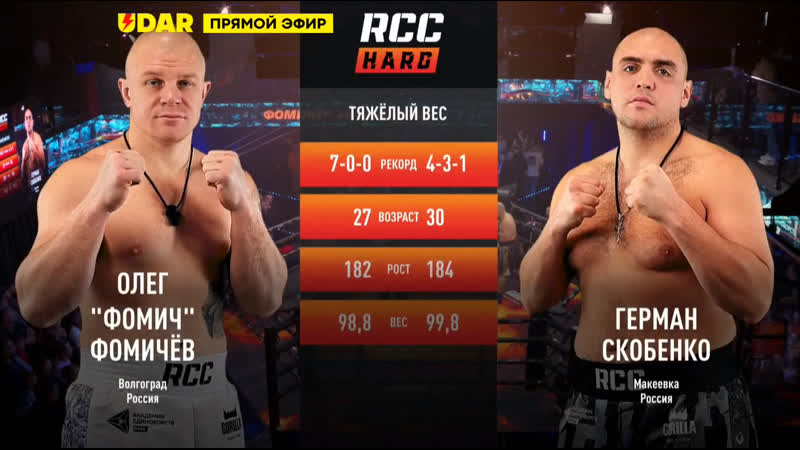 Олег Фомичёв vs. Герман HARD