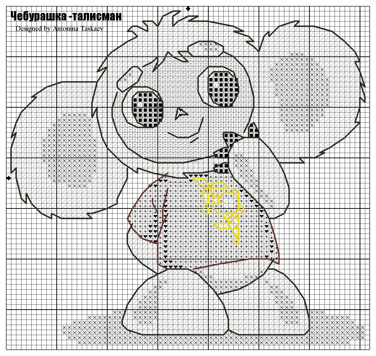 Схема связать чебурашку. Чебурашка вышивка крестом. Схема для вышивания Чебурашка. Рисунки для вышивки крестом схемы. Вышивка крестиком Чебурашка.