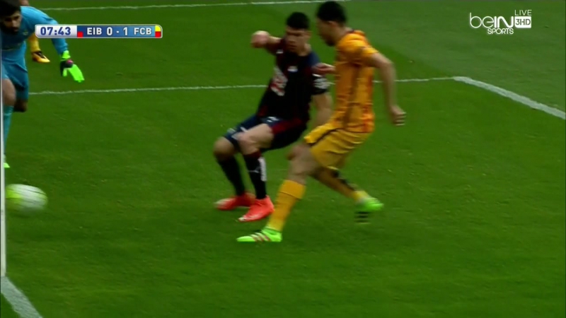 Eibar 0 VS 1 Barcelona Munir 720p