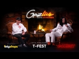 T-Fest в гостях у Басты в шоу "GazLive" 27.04.2018