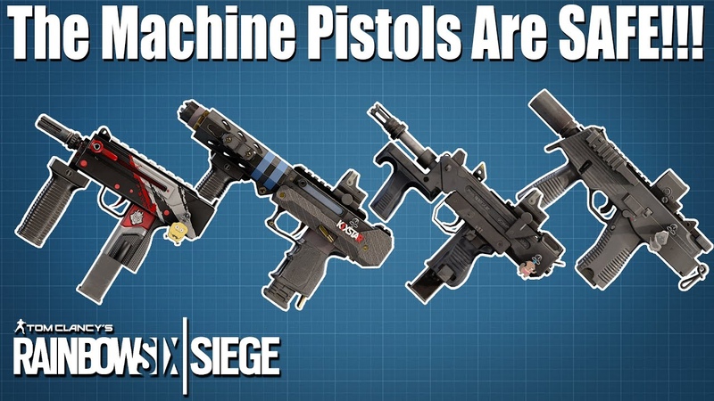 Machine Pistols are SAFE Plus Commando 9 buff, TCSG BOSG nerf, Blackbeard mini rework, Echo