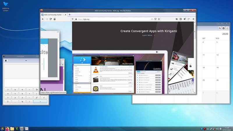 Upgrade from Windows 7 to KDE