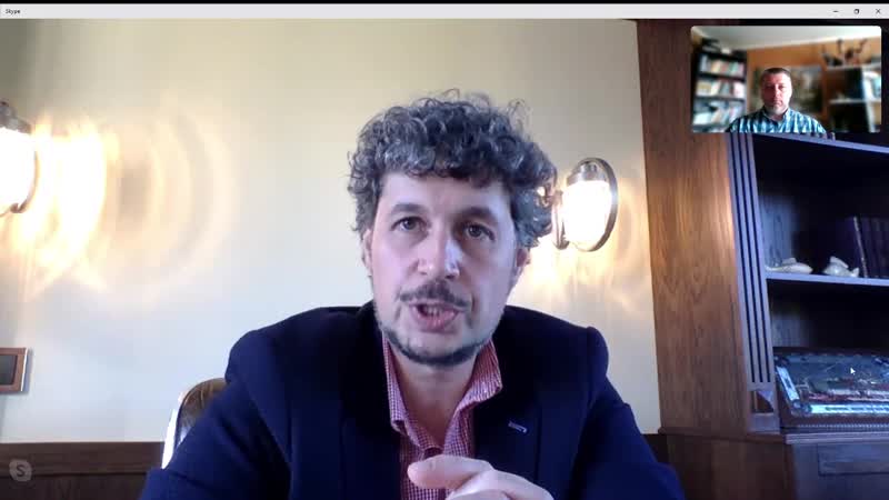 Skype диалог Кризис поможет нам всем стать