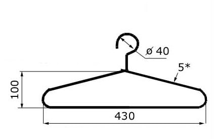 Крючки деревянные для вешалки КМ13-43