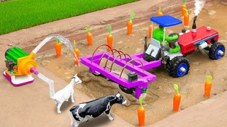 40 Minutes diy tractor making new technology plough machine science project