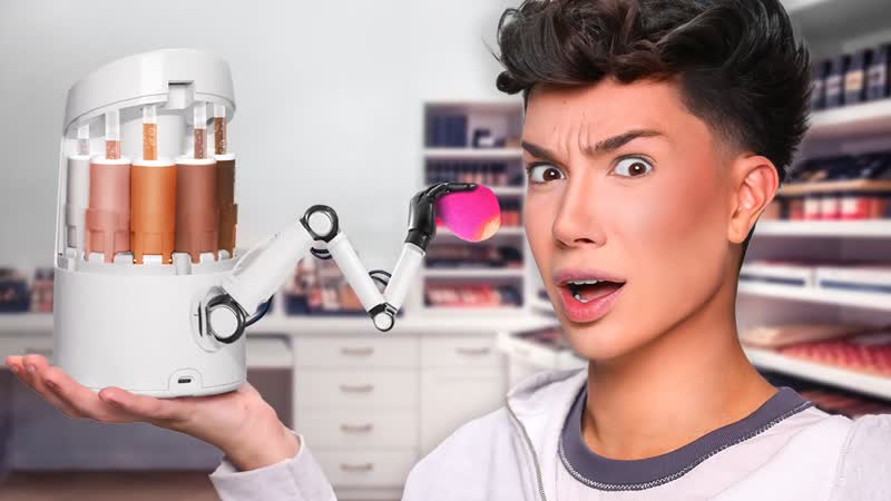 300 ROBOT MAKES YOUR PERFECT MAKEUP