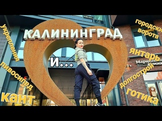 Калининград и Берег Балтики с Котом. Прогулки по Калининграду, День 1.