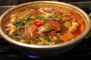 Spicy fish soup (maeuntang)