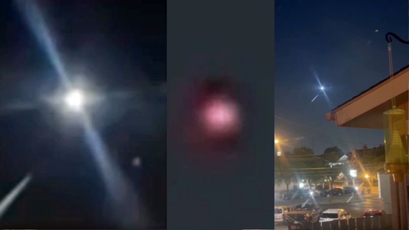 Flashing UFO Over Plymouth, Michigan, Aug 3, 2023, UFO Sighting