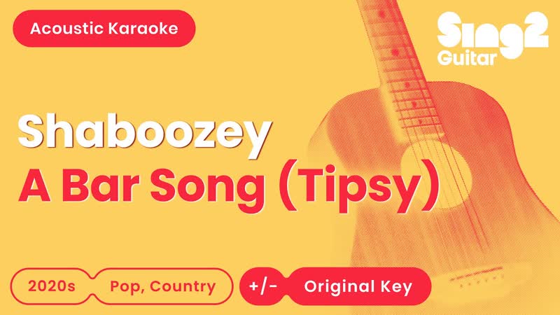 Shaboozey A Bar Song ( Tipsy) ( Acoustic