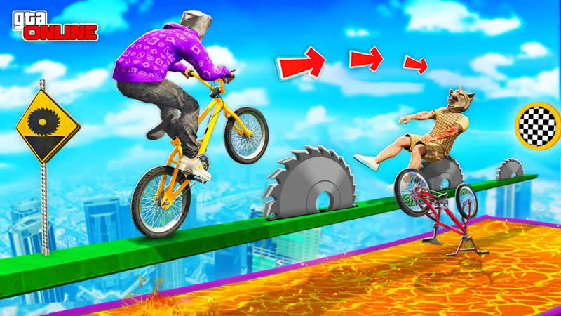 Джел ЗАЧЕМ МЫ ЭТО ЗАПУСТИЛИ САМЫЙ ЖЕСТКИЙ СКИЛЛ ТЕСТ НА BMX 4