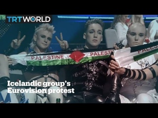 Icelandic band protests Israel at Eurovision