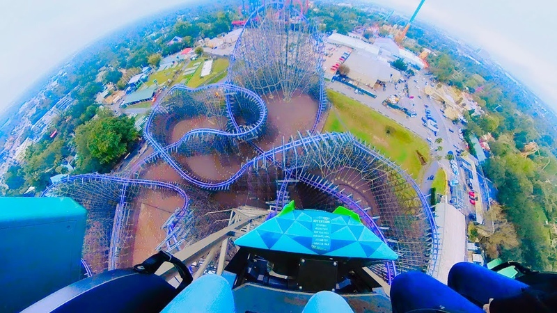 Iron Gwazi ( Busch Gardens Tampa Bay) ONRIDE hybrid roller coaster