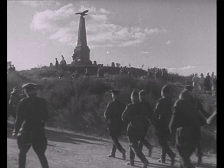 Фильм про освобождение Можайска и Бородино 20-21 января 1942 г. (фрагмент)