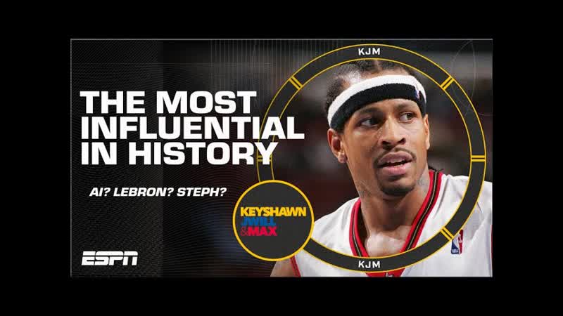MOST INFLUENTIAL Allen Iverson, Kobe or Le Bron ,
