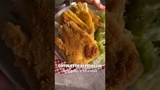 Cotolette di finocchi? Why not! #ricettafacile #ricettefacili #ricetteveloci #ricettevegane