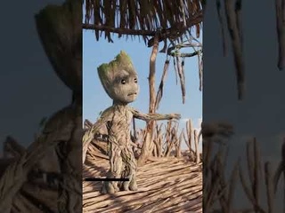 Groot Cry for 37 min | Groot vs the Big Bird | "I am Groot "